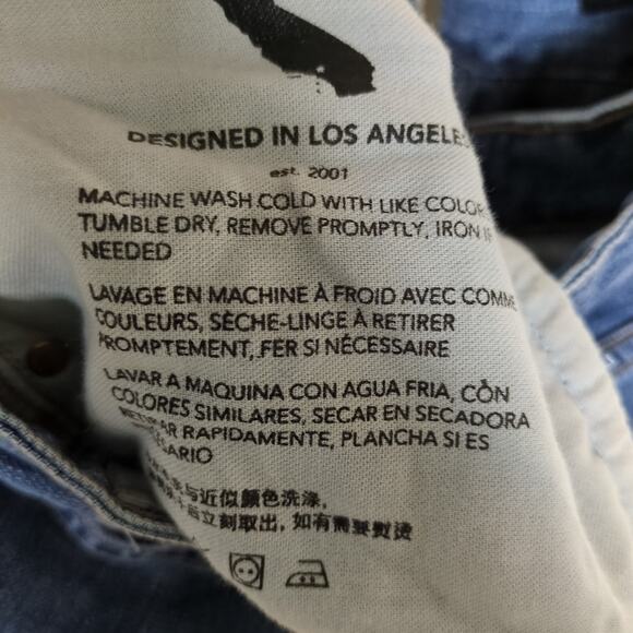 AG Adriano Goldschmied The Ex-Boyfriend Slim Jean Medium Wash Stretch Women's 29 - Picture 6 of 6